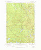 Thayer Michigan Historical topographic map, 1:62500 scale, 15 X 15 Minute, Year 1952