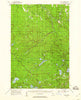 Thayer Michigan Historical topographic map, 1:62500 scale, 15 X 15 Minute, Year 1952