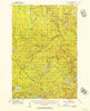 Thayer Michigan Historical topographic map, 1:62500 scale, 15 X 15 Minute, Year 1952
