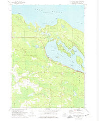 Thompsons Harbor Michigan Historical topographic map, 1:24000 scale, 7.5 X 7.5 Minute, Year 1971