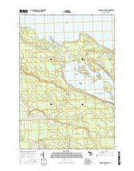 Thompsons Harbor Michigan Current topographic map, 1:24000 scale, 7.5 X 7.5 Minute, Year 2016