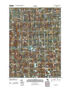 Thornville Michigan Historical topographic map, 1:24000 scale, 7.5 X 7.5 Minute, Year 2011
