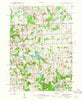 Thornville Michigan Historical topographic map, 1:24000 scale, 7.5 X 7.5 Minute, Year 1945