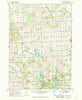 Thornville Michigan Historical topographic map, 1:24000 scale, 7.5 X 7.5 Minute, Year 1968