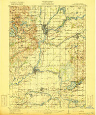 Three Rivers Michigan Historical topographic map, 1:62500 scale, 15 X 15 Minute, Year 1916