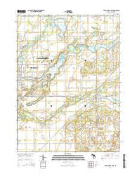 Three Rivers East Michigan Historical topographic map, 1:24000 scale, 7.5 X 7.5 Minute, Year 2014