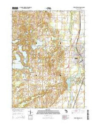 Three Rivers West Michigan Historical topographic map, 1:24000 scale, 7.5 X 7.5 Minute, Year 2014