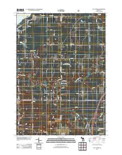 Tift Corner Michigan Historical topographic map, 1:24000 scale, 7.5 X 7.5 Minute, Year 2012