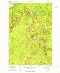 Timberlost Michigan Historical topographic map, 1:24000 scale, 7.5 X 7.5 Minute, Year 1951