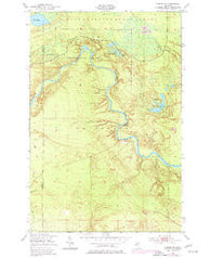 Timberlost Michigan Historical topographic map, 1:24000 scale, 7.5 X 7.5 Minute, Year 1951