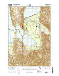 Torch River Michigan Historical topographic map, 1:24000 scale, 7.5 X 7.5 Minute, Year 2014