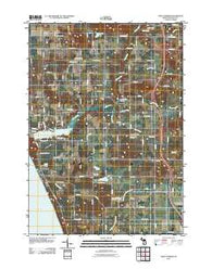Town Corners Michigan Historical topographic map, 1:24000 scale, 7.5 X 7.5 Minute, Year 2011