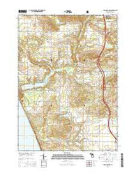 Town Corners Michigan Historical topographic map, 1:24000 scale, 7.5 X 7.5 Minute, Year 2014