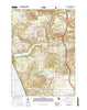 Town Corners Michigan Current topographic map, 1:24000 scale, 7.5 X 7.5 Minute, Year 2017