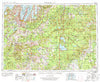 Traverse City Michigan Historical topographic map, 1:250000 scale, 1 X 2 Degree, Year 1954