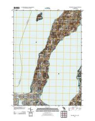Traverse City SE Michigan Historical topographic map, 1:24000 scale, 7.5 X 7.5 Minute, Year 2011