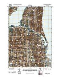 Traverse City SW Michigan Historical topographic map, 1:24000 scale, 7.5 X 7.5 Minute, Year 2011