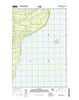 Traverse Island Michigan Historical topographic map, 1:24000 scale, 7.5 X 7.5 Minute, Year 2014
