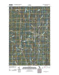 Triangle Ranch Michigan Historical topographic map, 1:24000 scale, 7.5 X 7.5 Minute, Year 2011