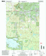 Trout Creek Michigan Historical topographic map, 1:24000 scale, 7.5 X 7.5 Minute, Year 1999