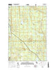 Tunis Michigan Current topographic map, 1:24000 scale, 7.5 X 7.5 Minute, Year 2016