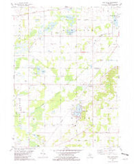 Twin Lakes Michigan Historical topographic map, 1:24000 scale, 7.5 X 7.5 Minute, Year 1981