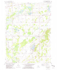 Twin Lakes Michigan Historical topographic map, 1:24000 scale, 7.5 X 7.5 Minute, Year 1981