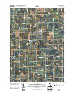 Ubly Michigan Historical topographic map, 1:24000 scale, 7.5 X 7.5 Minute, Year 2011