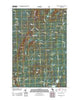 Underwood Hill Michigan Historical topographic map, 1:24000 scale, 7.5 X 7.5 Minute, Year 2011