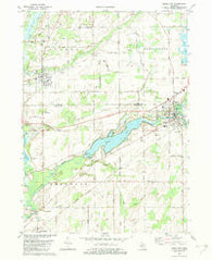 Union City Michigan Historical topographic map, 1:24000 scale, 7.5 X 7.5 Minute, Year 1982