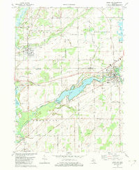Union City Michigan Historical topographic map, 1:24000 scale, 7.5 X 7.5 Minute, Year 1982