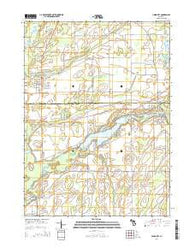 Union City Michigan Historical topographic map, 1:24000 scale, 7.5 X 7.5 Minute, Year 2014