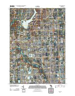 Utica Michigan Historical topographic map, 1:24000 scale, 7.5 X 7.5 Minute, Year 2011