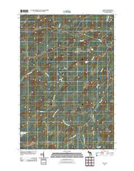 Vega Michigan Historical topographic map, 1:24000 scale, 7.5 X 7.5 Minute, Year 2011