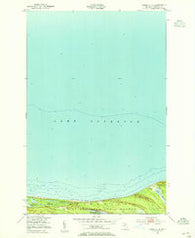 Vermilion SE Michigan Historical topographic map, 1:24000 scale, 7.5 X 7.5 Minute, Year 1951