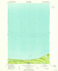 Vermilion SE Michigan Historical topographic map, 1:24000 scale, 7.5 X 7.5 Minute, Year 1951