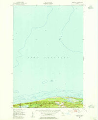 Vermilion Michigan Historical topographic map, 1:24000 scale, 7.5 X 7.5 Minute, Year 1951