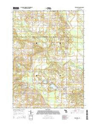 Vestaburg Michigan Historical topographic map, 1:24000 scale, 7.5 X 7.5 Minute, Year 2014