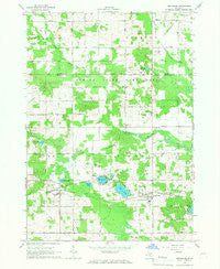 Vestaburg Michigan Historical topographic map, 1:24000 scale, 7.5 X 7.5 Minute, Year 1965