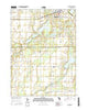 Vicksburg Michigan Current topographic map, 1:24000 scale, 7.5 X 7.5 Minute, Year 2016