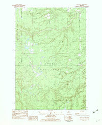 Vista Falls Michigan Historical topographic map, 1:25000 scale, 7.5 X 7.5 Minute, Year 1982