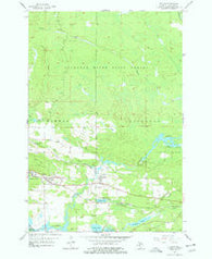 Vulcan Michigan Historical topographic map, 1:24000 scale, 7.5 X 7.5 Minute, Year 1955