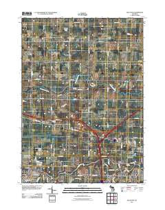 Wacousta Michigan Historical topographic map, 1:24000 scale, 7.5 X 7.5 Minute, Year 2011