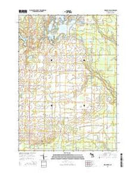 Wagarville Michigan Historical topographic map, 1:24000 scale, 7.5 X 7.5 Minute, Year 2014