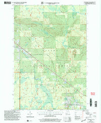 Wakefield NE Michigan Historical topographic map, 1:24000 scale, 7.5 X 7.5 Minute, Year 1999