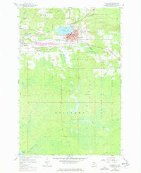 Wakefield Michigan Historical topographic map, 1:24000 scale, 7.5 X 7.5 Minute, Year 1955