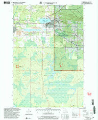Wakefield Michigan Historical topographic map, 1:24000 scale, 7.5 X 7.5 Minute, Year 1999