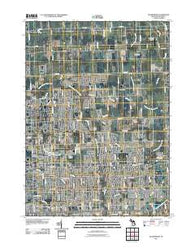 Waldenburg Michigan Historical topographic map, 1:24000 scale, 7.5 X 7.5 Minute, Year 2011
