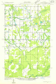 Walkerville SW Michigan Historical topographic map, 1:31680 scale, 7.5 X 7.5 Minute, Year 1931