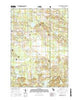 Walkerville East Michigan Current topographic map, 1:24000 scale, 7.5 X 7.5 Minute, Year 2017